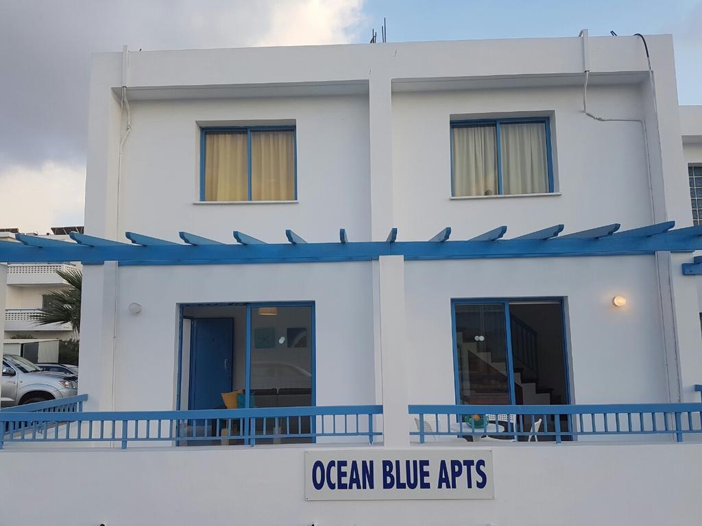 Ocean Blue Apartments Pafos Zewnętrze zdjęcie